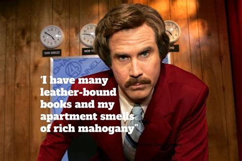 best ron burgundy quotes|More.